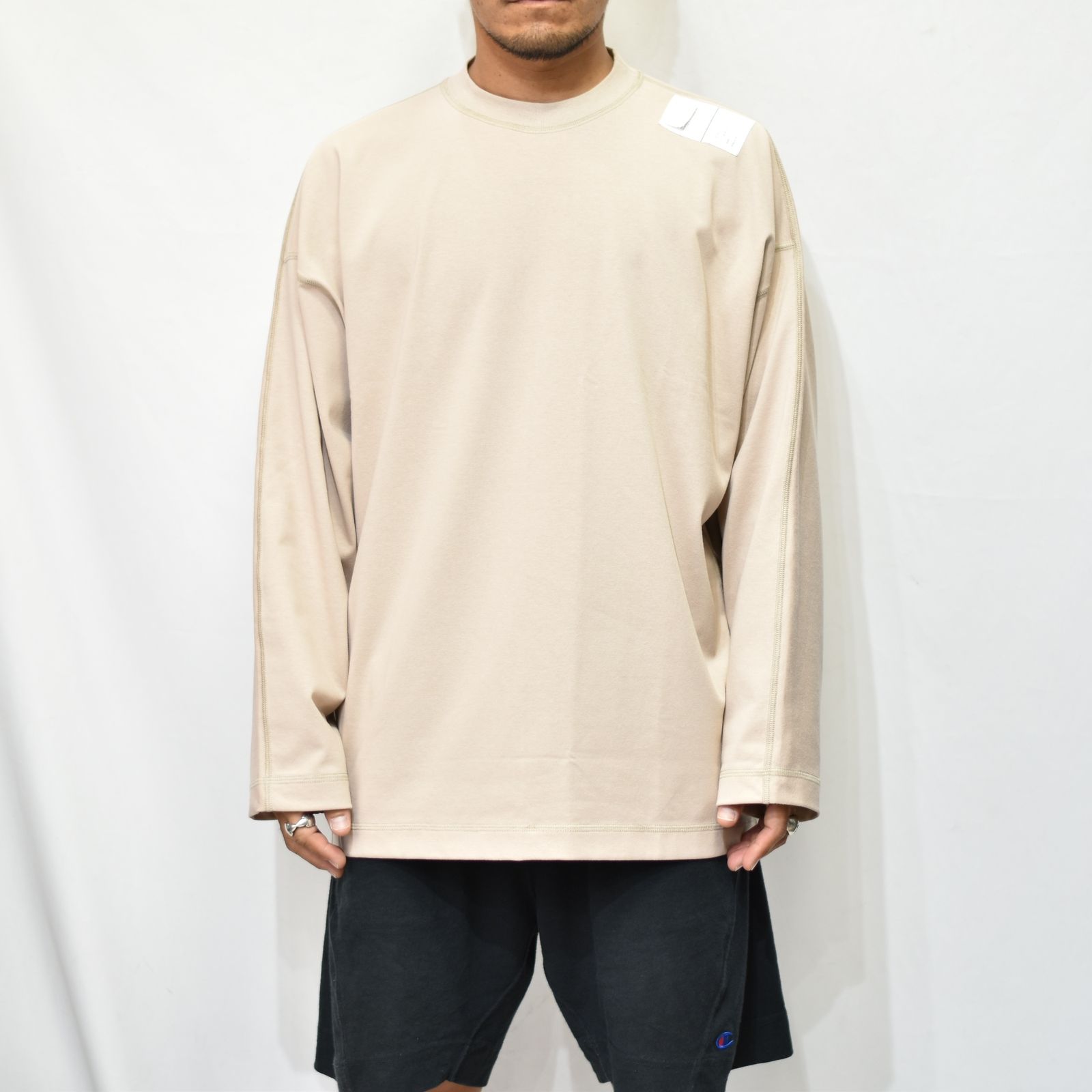 T-SHIRT/SWEATER （BEIGE）  長袖カットソー ロングスリーブ