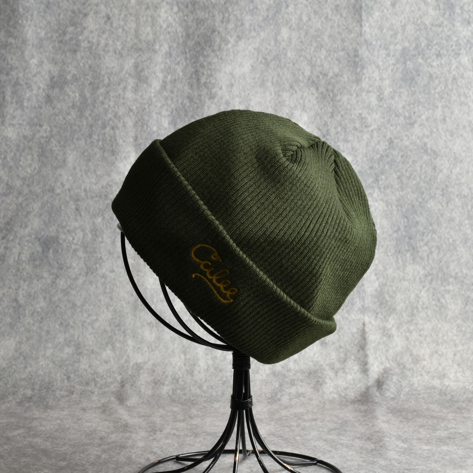 A/R KNIT CAP (OLIVE) / ニットキャップ