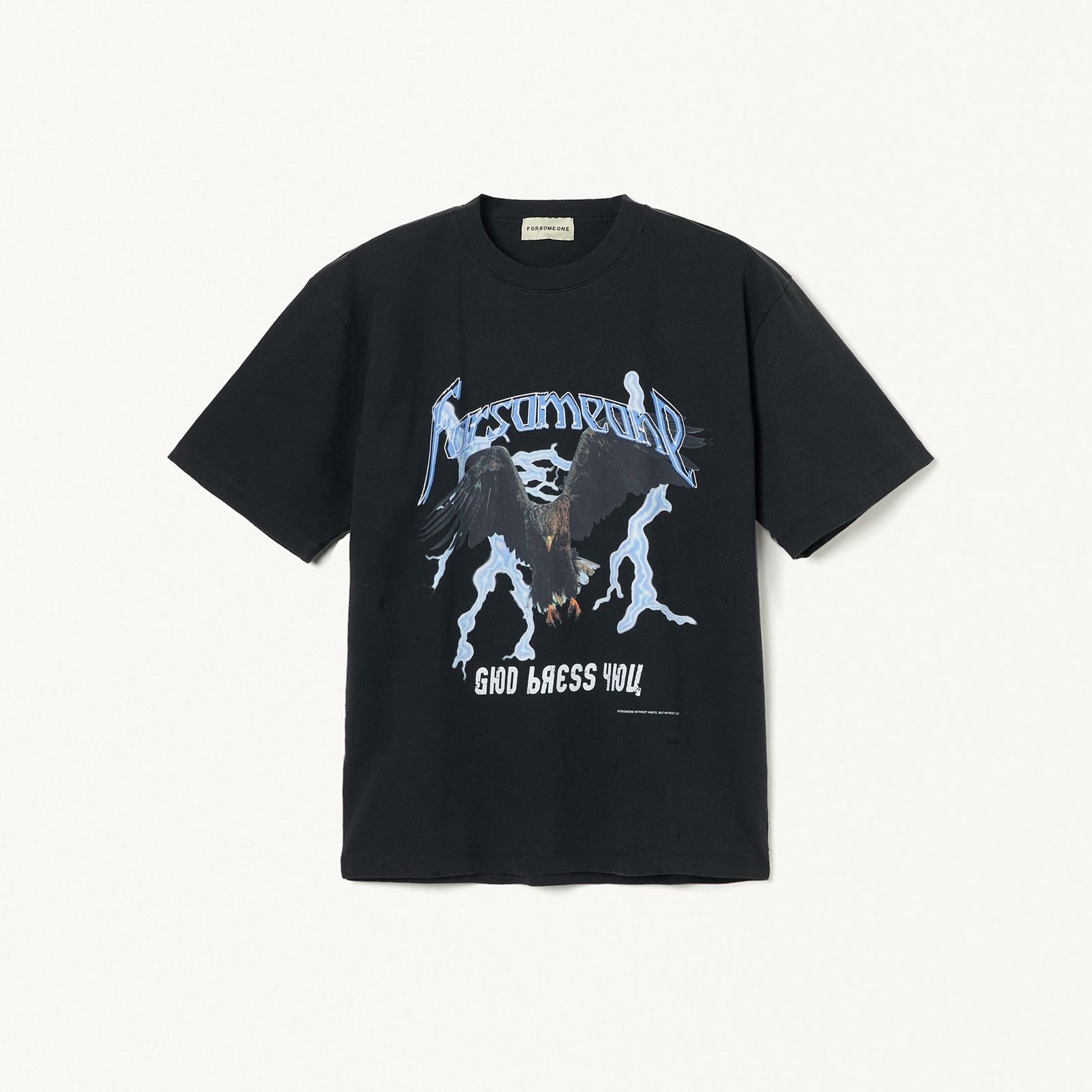 FORSOMEONE - TH EAGLE TEE (BLACK) / Tシャツ ブラック | chord online store