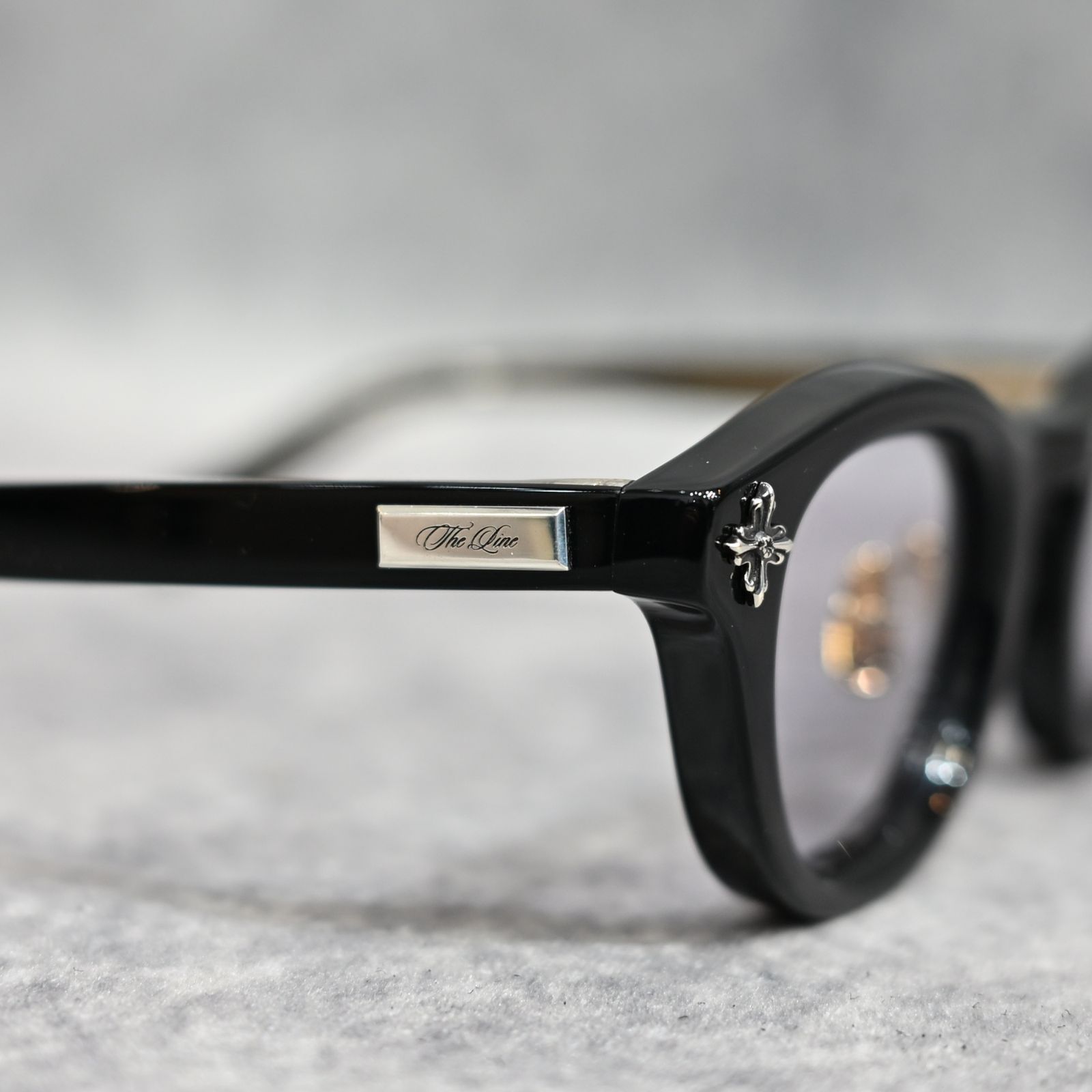 THE LINE × CASABLANCA サングラス タイプ 2 （BLACK×L.GRAY / ブラック×ライトグレー） CAS-02