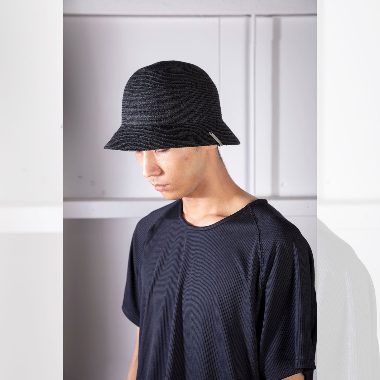 raffia bermuda (BLACK) / ラフィア バミューダハット
