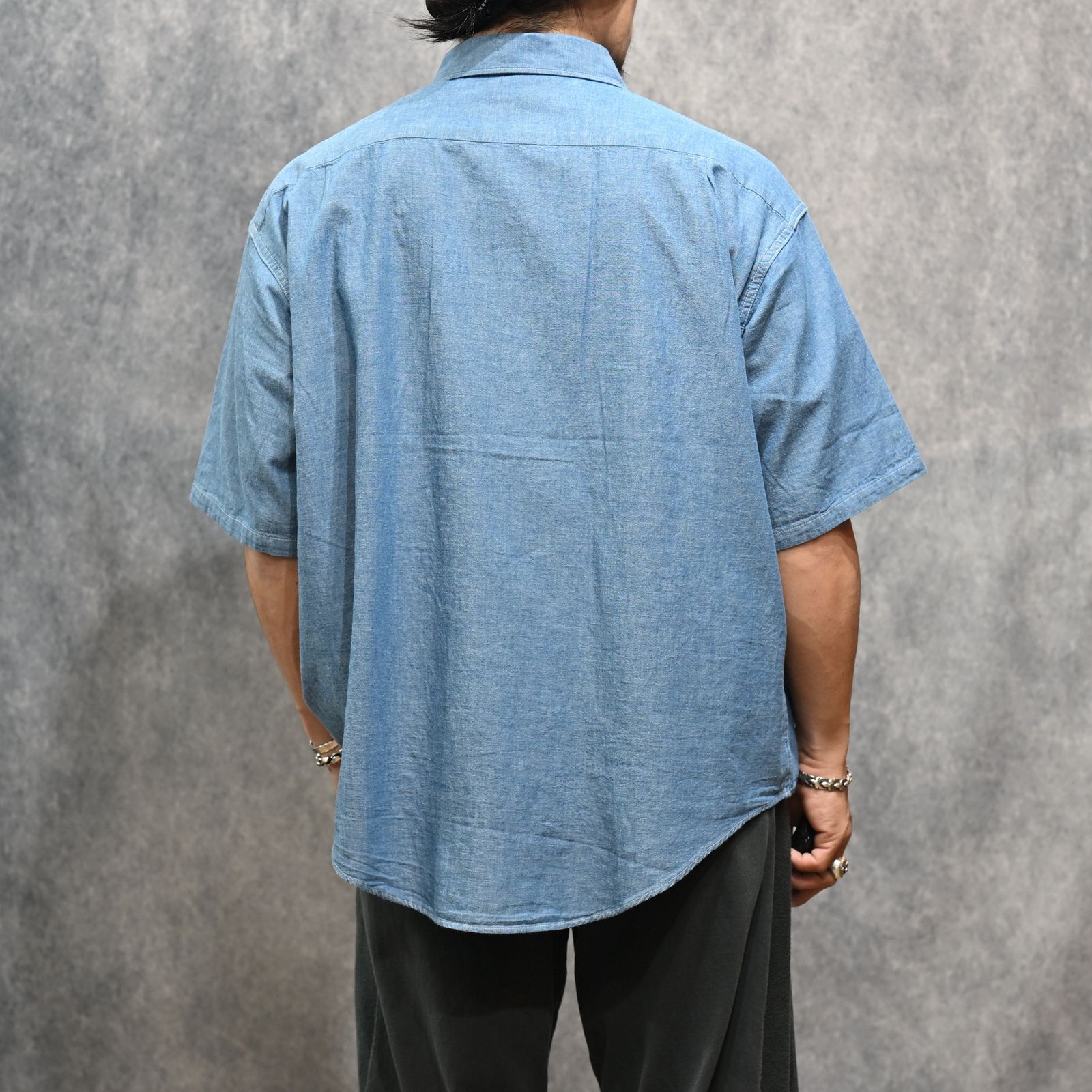 × BIGMAC HALF SLEEVE SHIRT （BLUE / ブルー）｜半袖シャツ｜2261-SH60-027