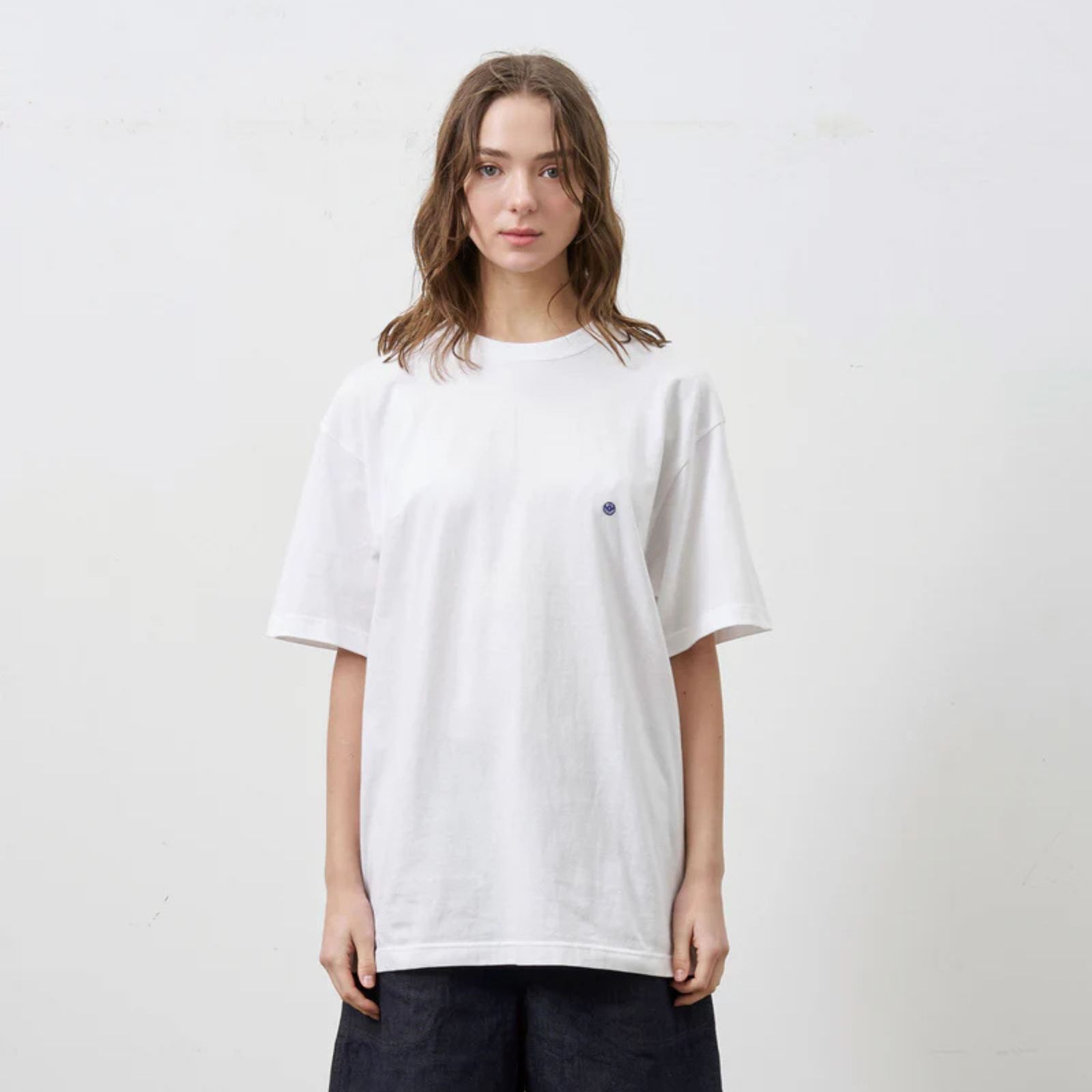 DIAMOND BACK TEE （WHITE）｜ダイアモンド プリント Tシャツ （ホワイト） 602-261-17