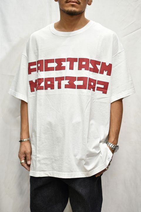 SOCCER LOGO BIG TEE (WHITE)