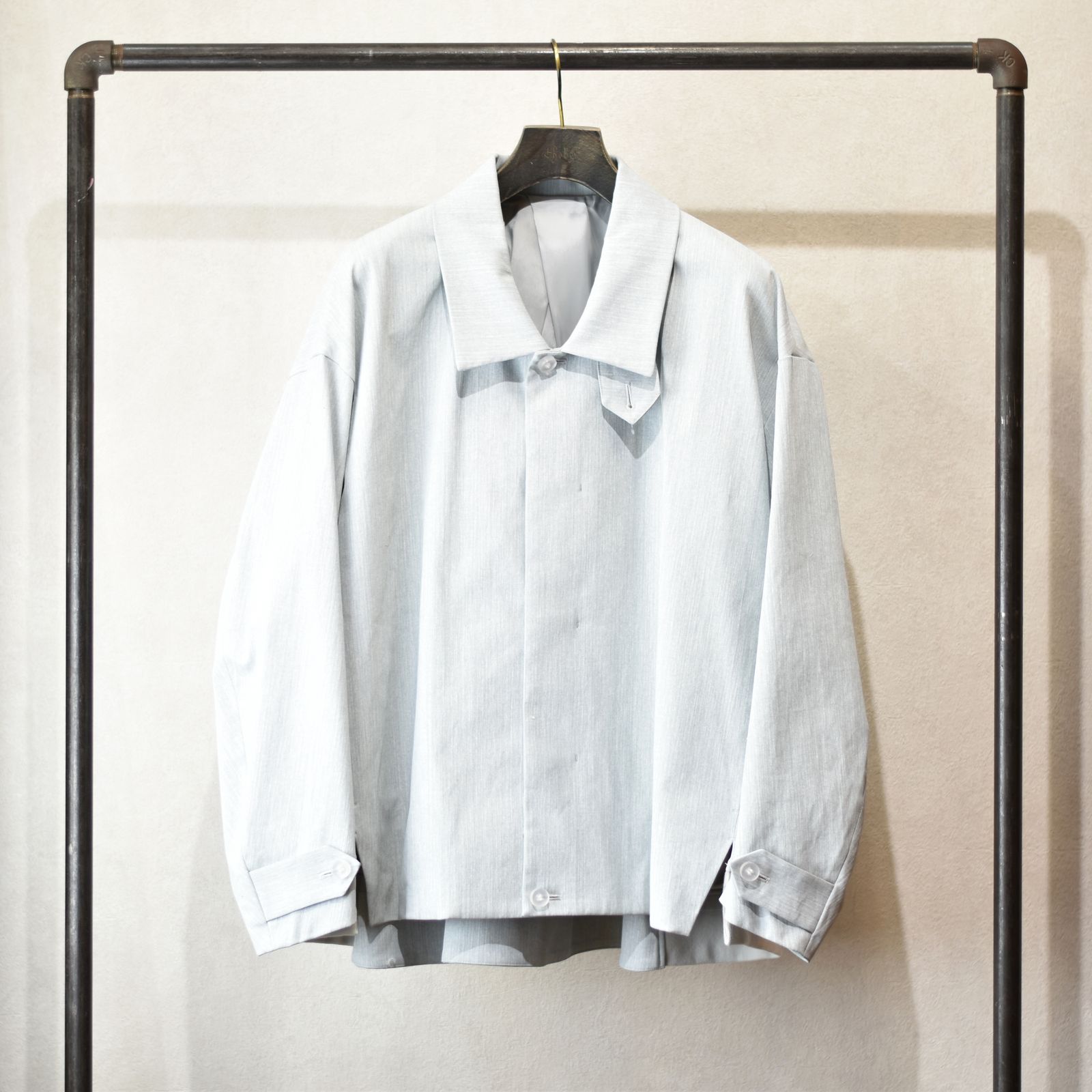 デッキジャケット / LB23SS-BL02-PDN (WHITE PIGMENT DYED)