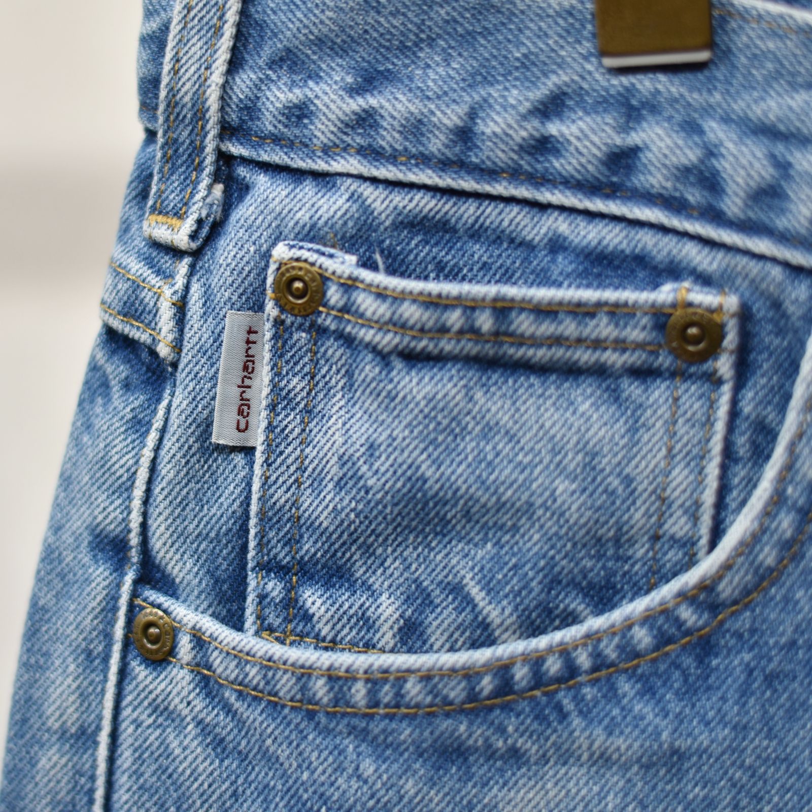 古着 10's｜Carhartt カーハート ストーンウォッシュ デニムパンツ｜36×32