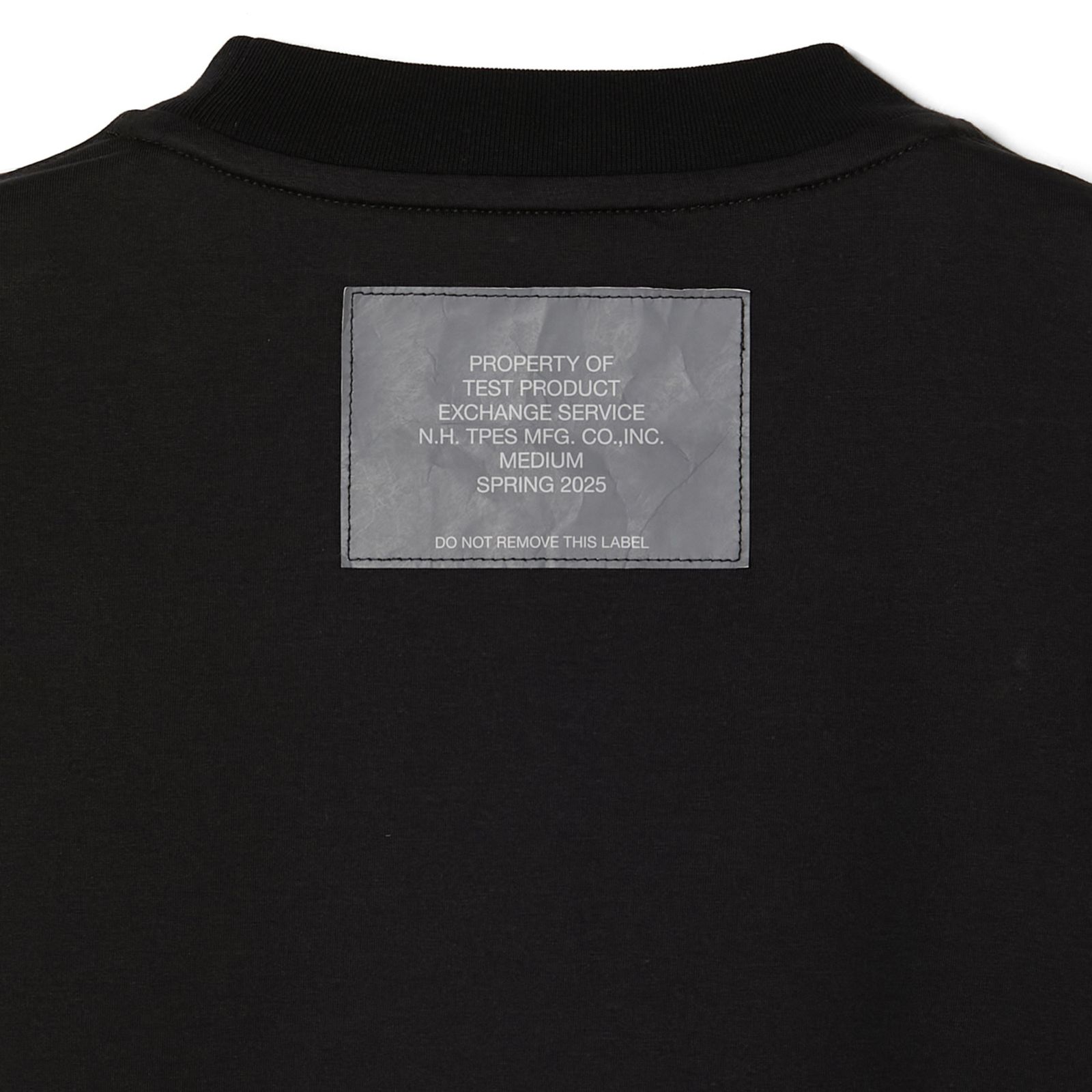 SIDE-PANEL T-SHIRT （BLACK） / ドロップショルダー Tシャツ （BLACK） 9251-CS53-015
