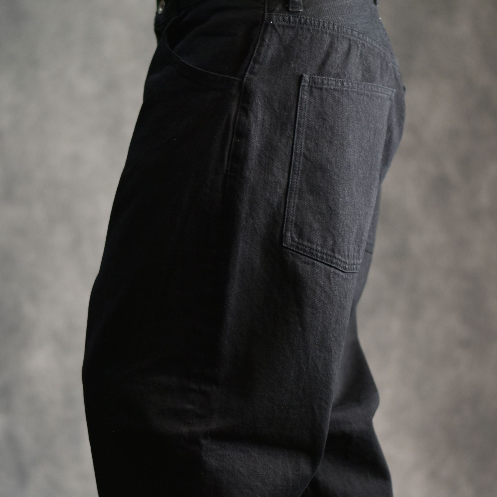 STEINBECK DENIM PANTS (BLACK) / デニムパンツ （ブラック） / PC-005-2863-10