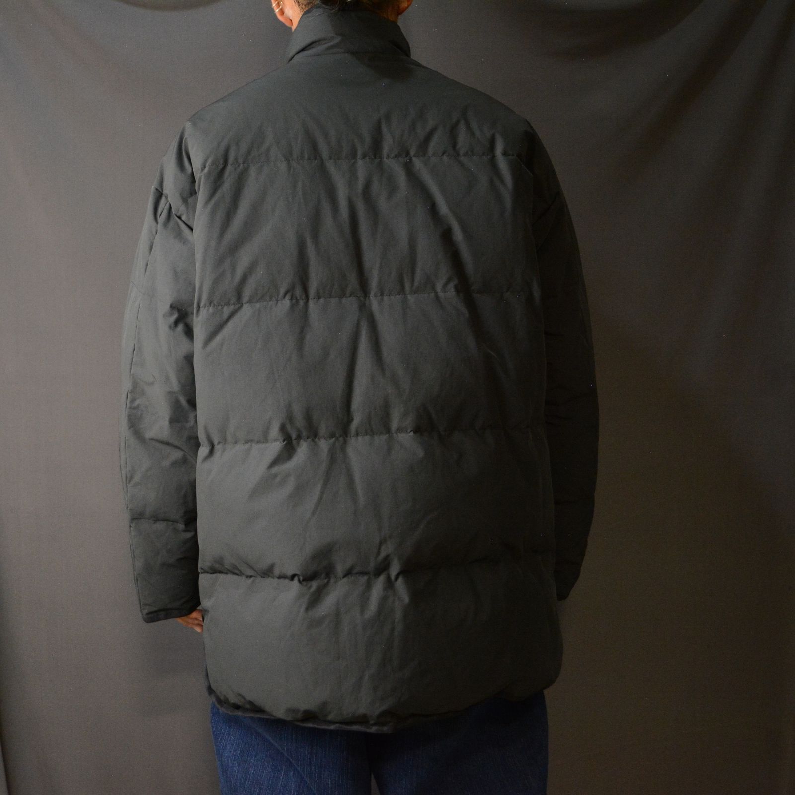 Porter Classic - CHINESE DOWN JACKET (BLACK) - チャイナ Porter Classic - CHINESE DOWN JACKET (BLACK) - チャイナ