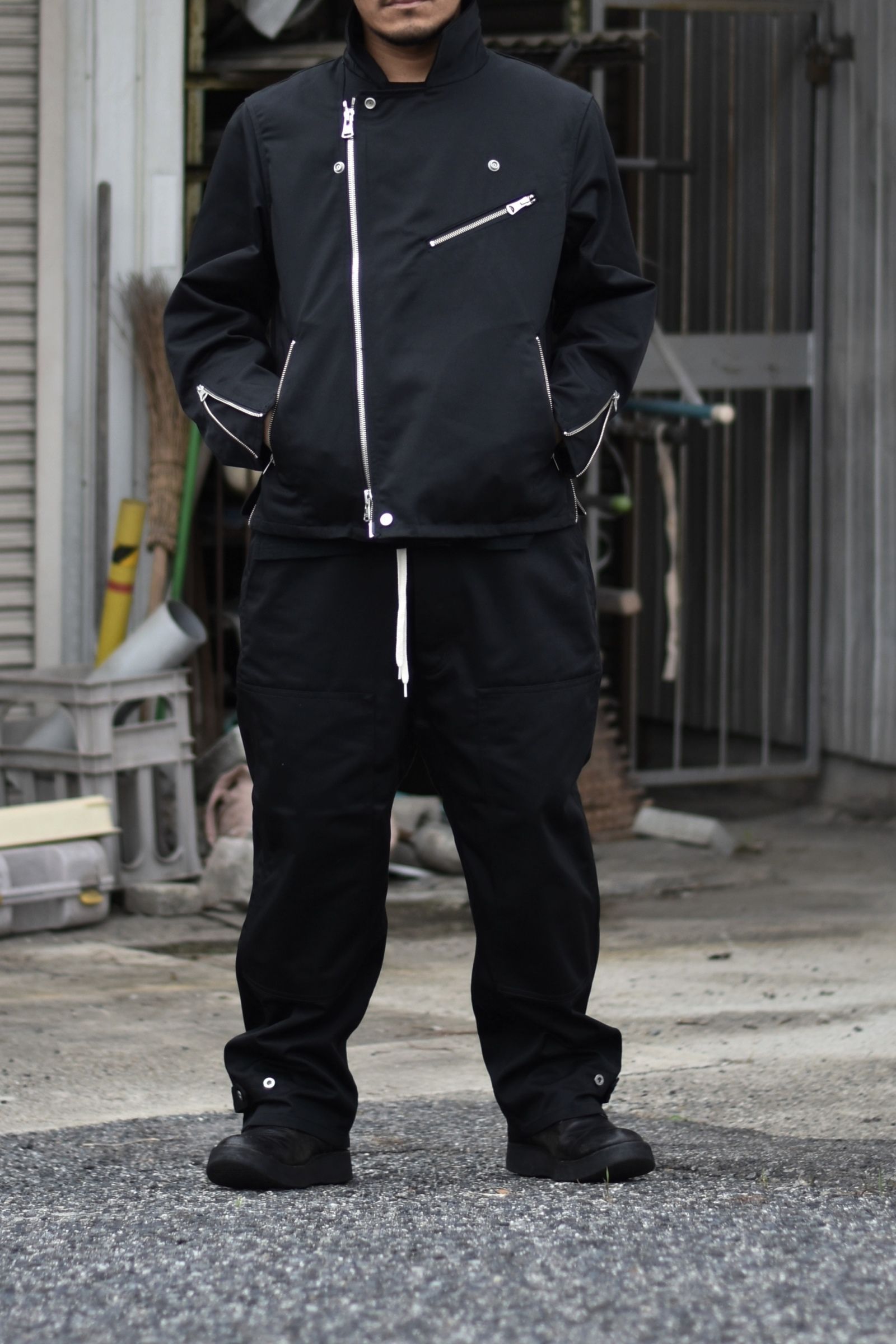 ISAMU KATAYAMA BACKLASH xx Dickies® DOUBLE RIDERS JACKET