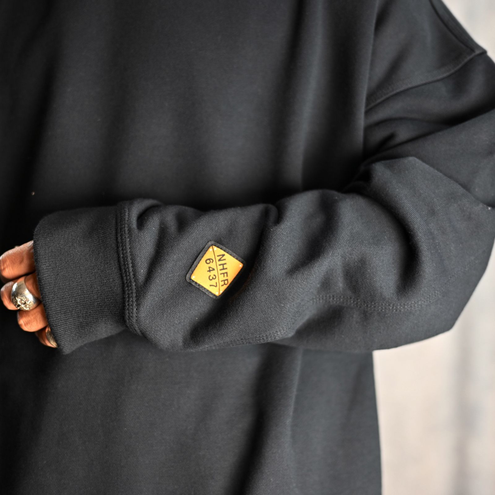 N.HOOLYWOOD - LONG SLEEVE T-SHIRT (BLACK) - ロングスリーブ