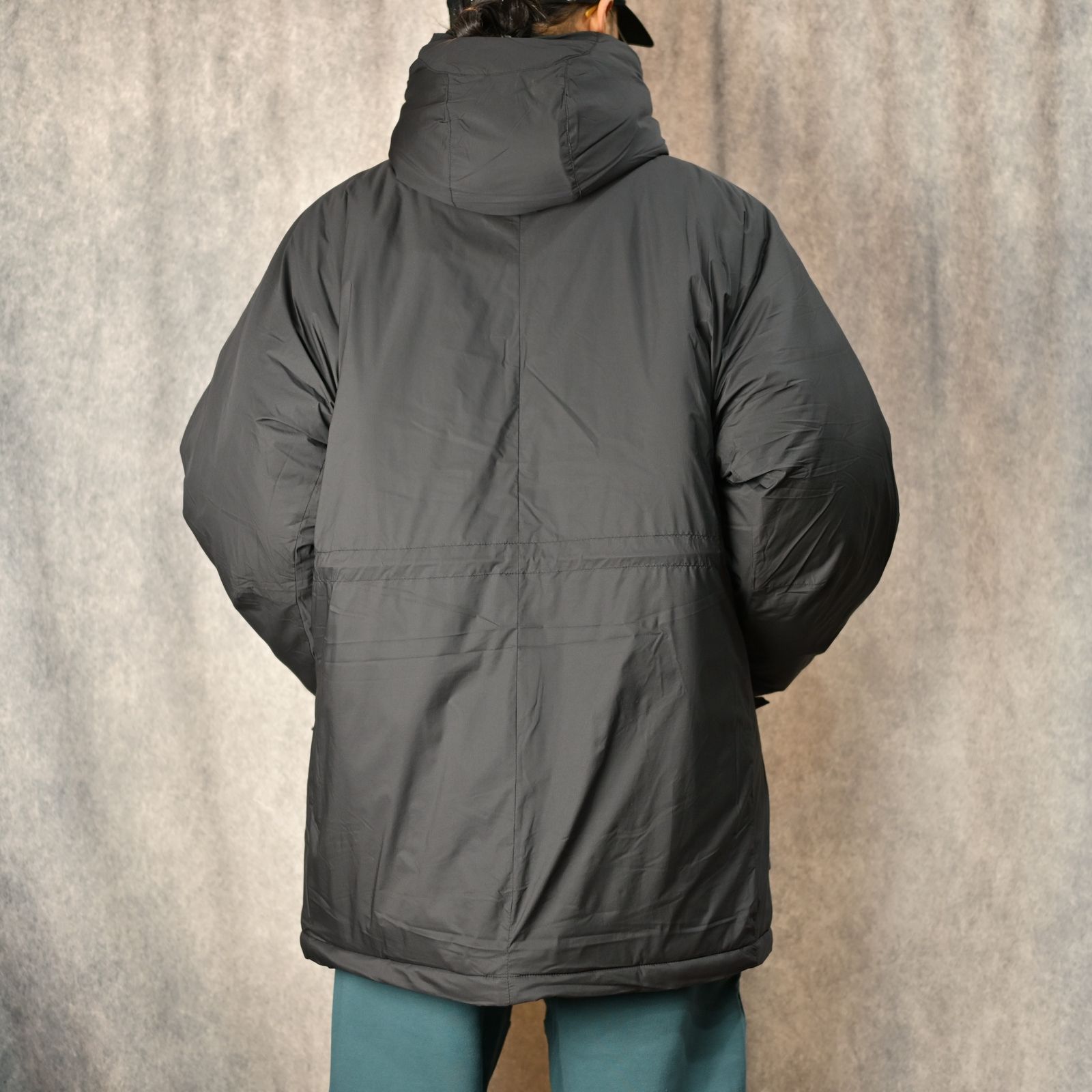 HOODIE COAT (BLACK) -  フーディー コート （ブラック） 9242-CO01-001