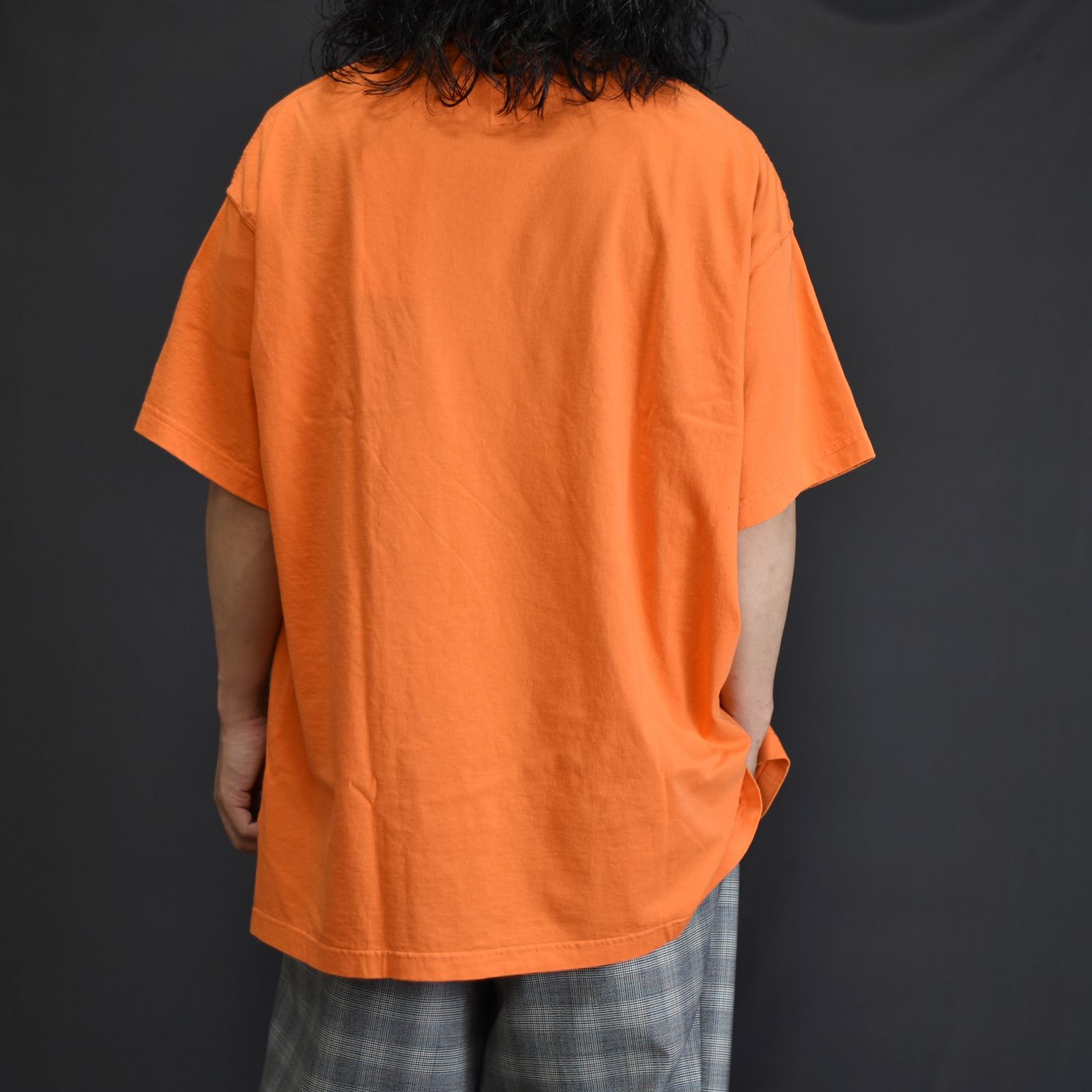 FOREST BIG TEE (ORANGE) / 森林(カモフラージュ柄) ビッグ Tシャツ