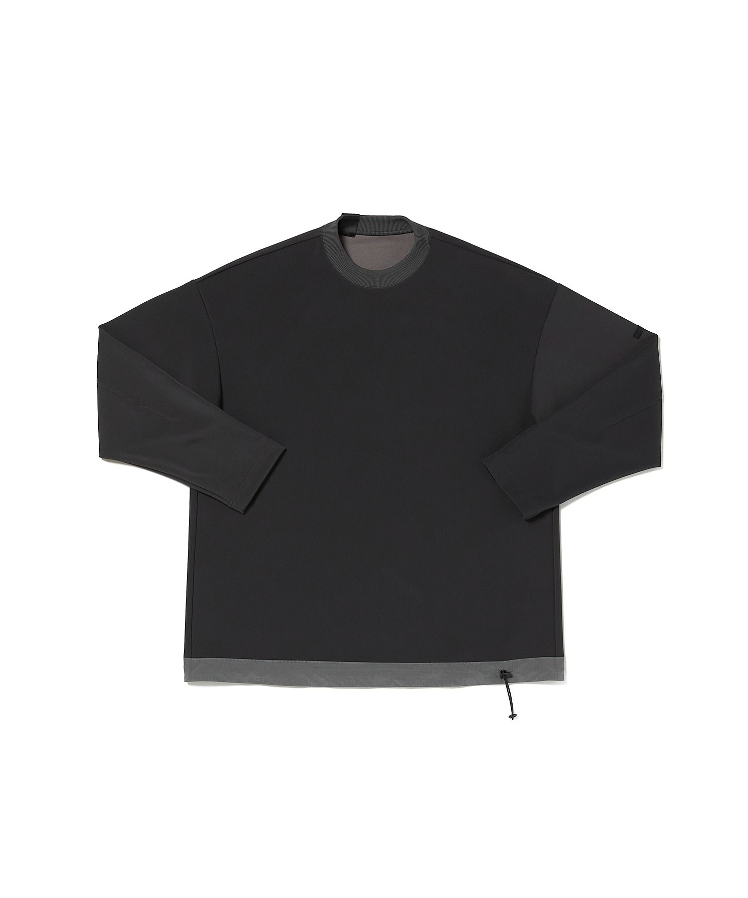 N.HOOLYWOOD - CREWNECK LONG SLEEVE （CHARCOAL 