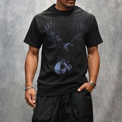 × MASSES “ROUND NECK” SHORT SLEEVE T A Ys （BLACK） / ML-T74-990-2
