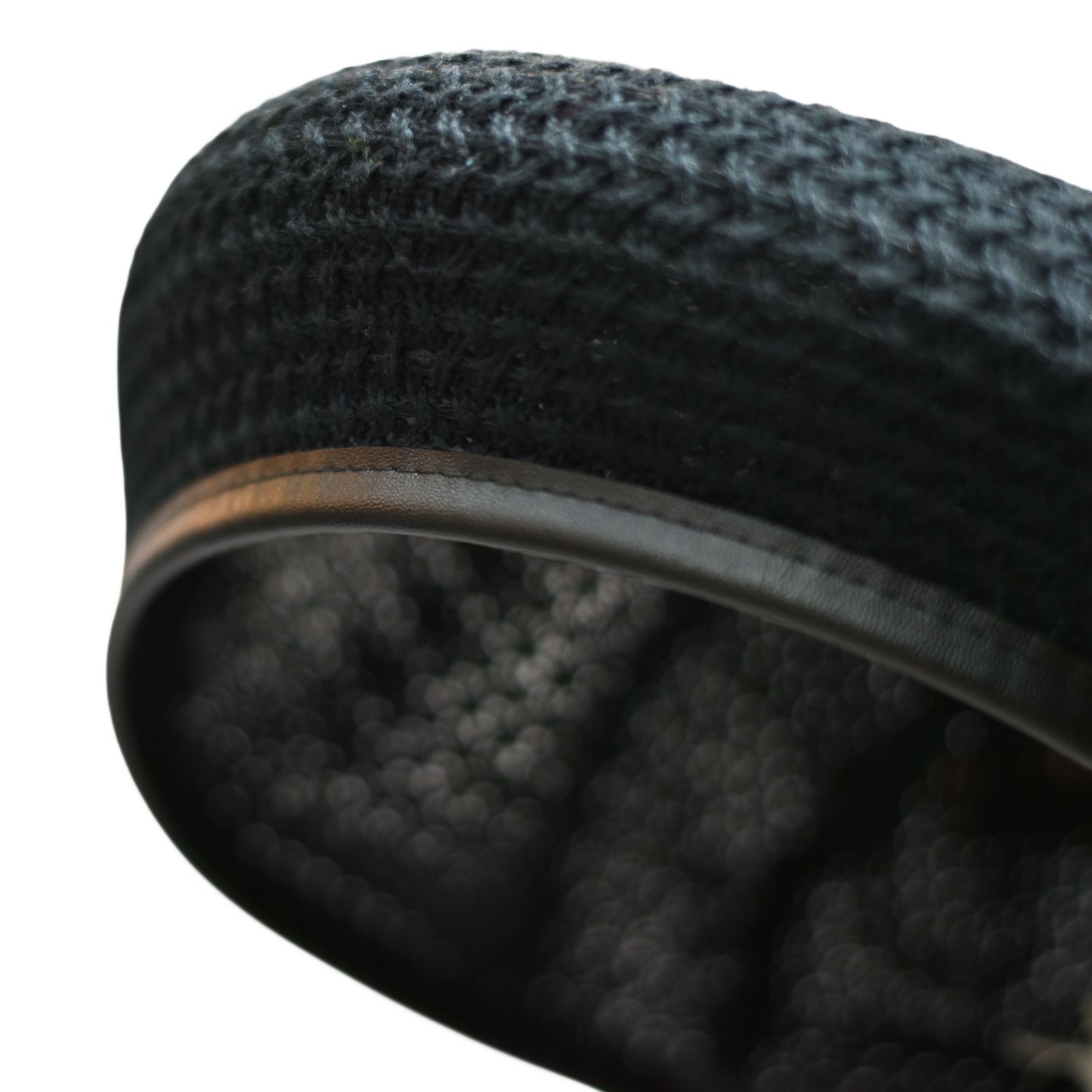 Cotton Linen Braid Beret "GUEVARA" (BLACK)｜ブレードベレー｜Z01004