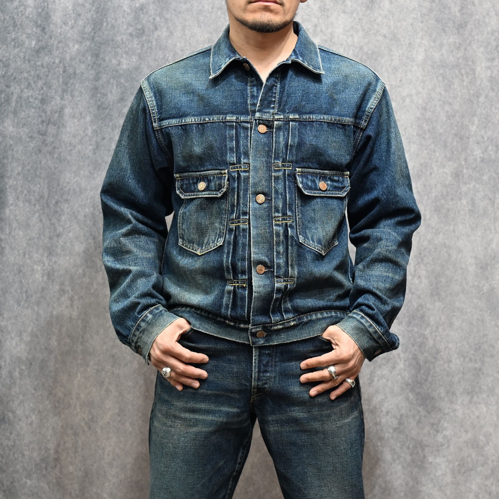 Denim CF-TYPE2 GJKT USD ｜セカンド デニムジャケット Gジャン｜2604-8004