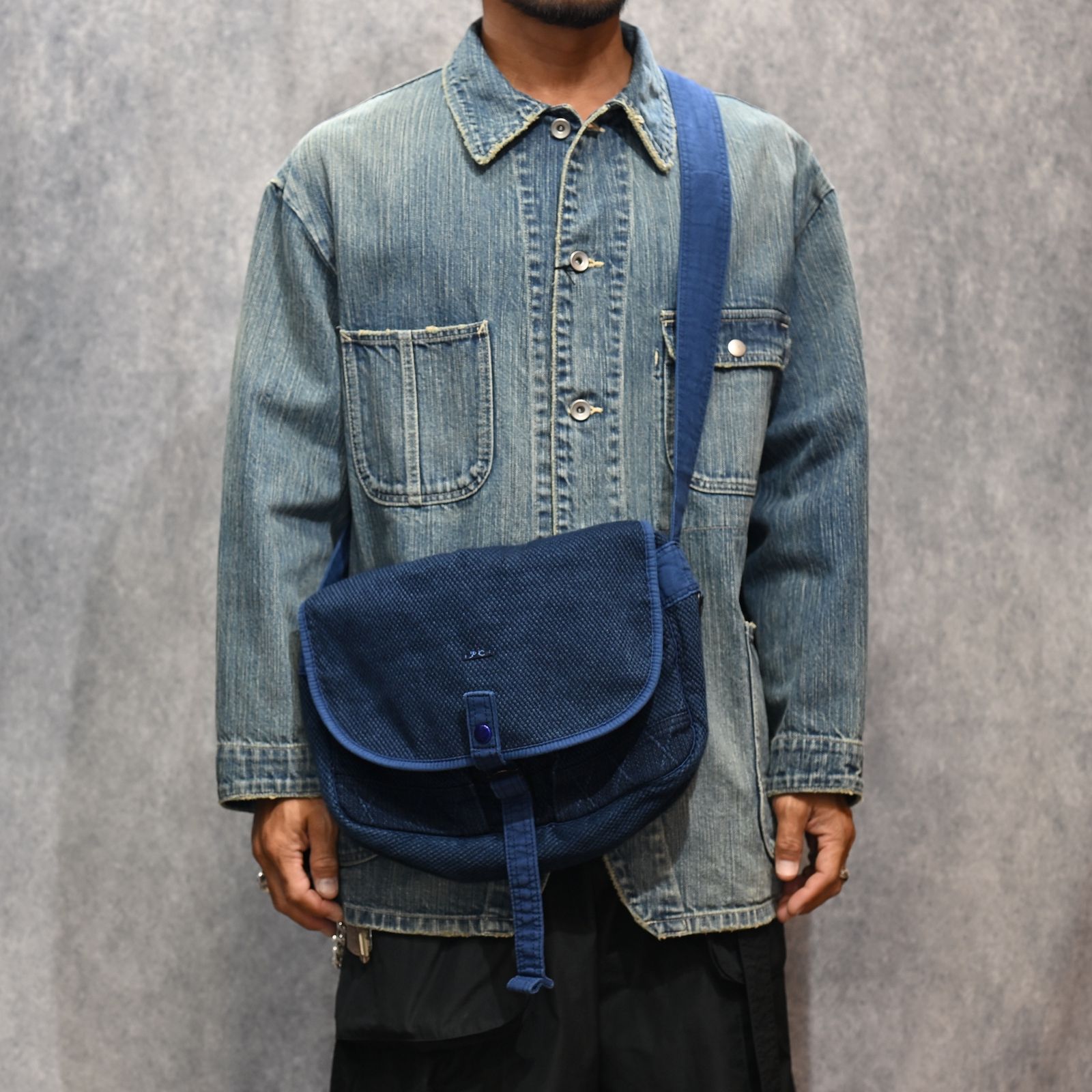 雰囲気抜群♡ Porter Classic カバーオール Lサイズ ブラック 雰囲気抜群♡ Porter Classic カバーオール Lサイズ ブラック