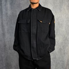 SHIRT BLOUSON (BLACK) -  シャツブルゾン （ブラック） 1242-BL03-001