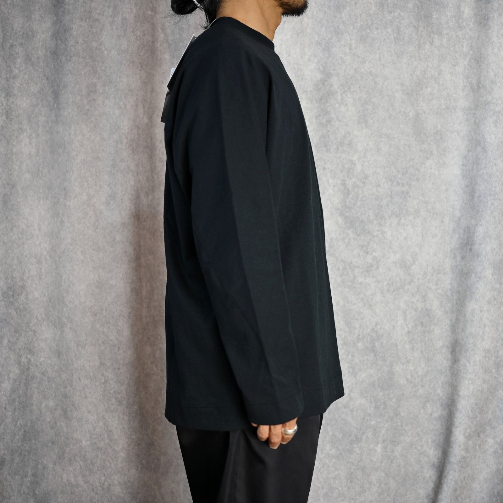 N.HOOLYWOOD - CREWNECK LONGSLEEVE T-SHIRT (BLACK