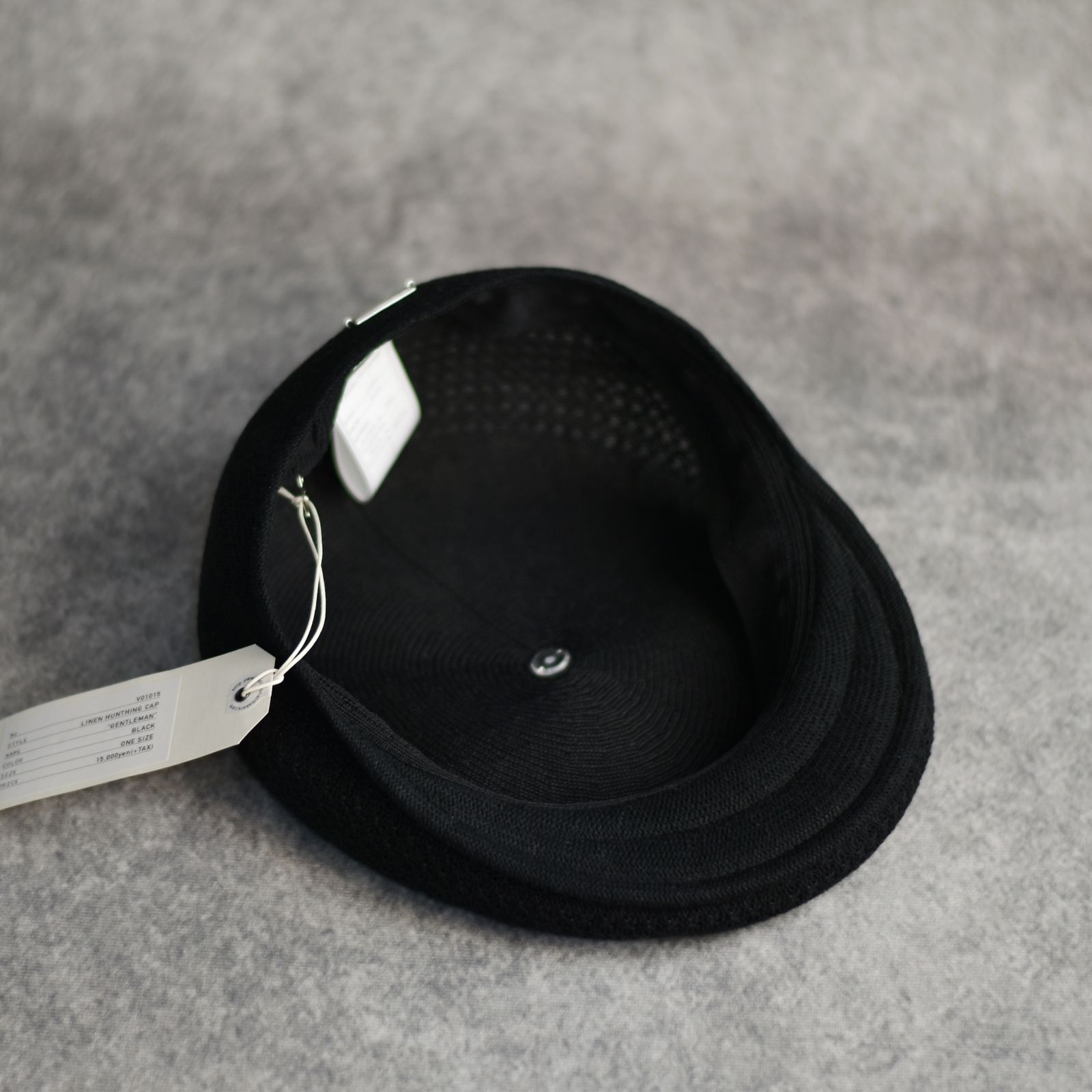 SOLARIS&CO. - Linen Hunthing Cap 