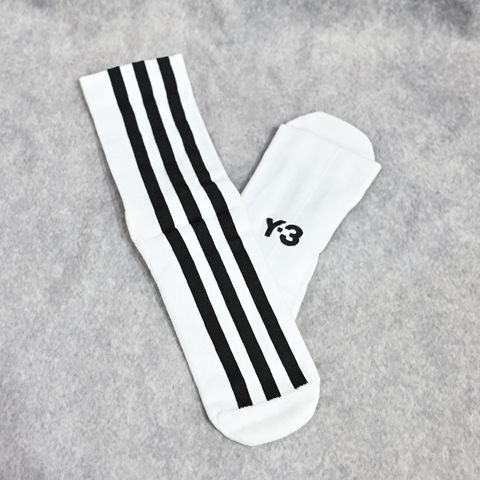 Y-3 STRIPES SOCK （WHITE） / ストライプ ソックス （ホワイト）IZ3172