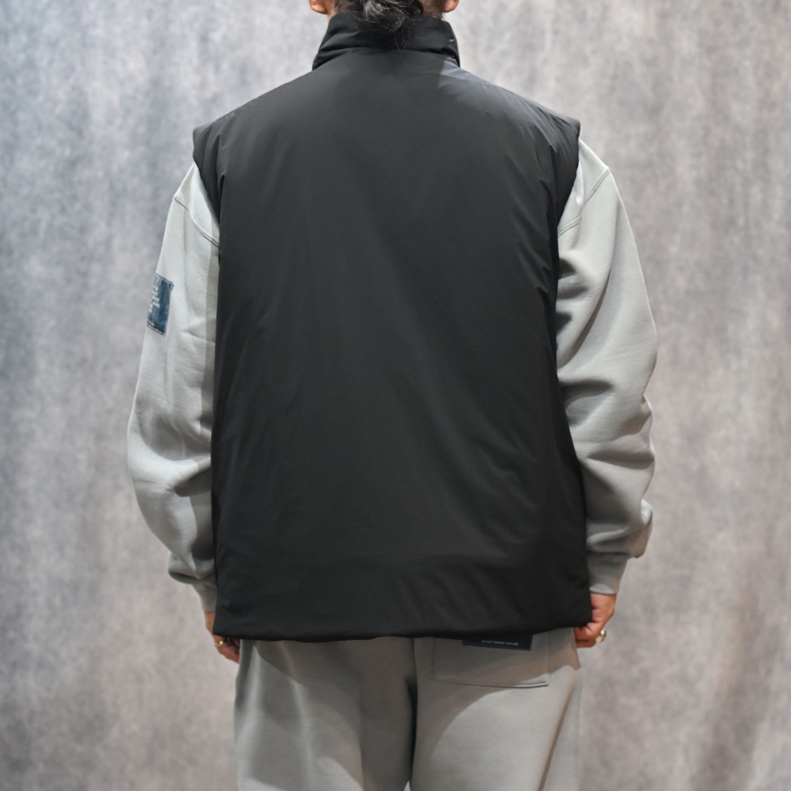 PUFFER VEST （BLACK）｜パファーベスト｜2252-VE21-003