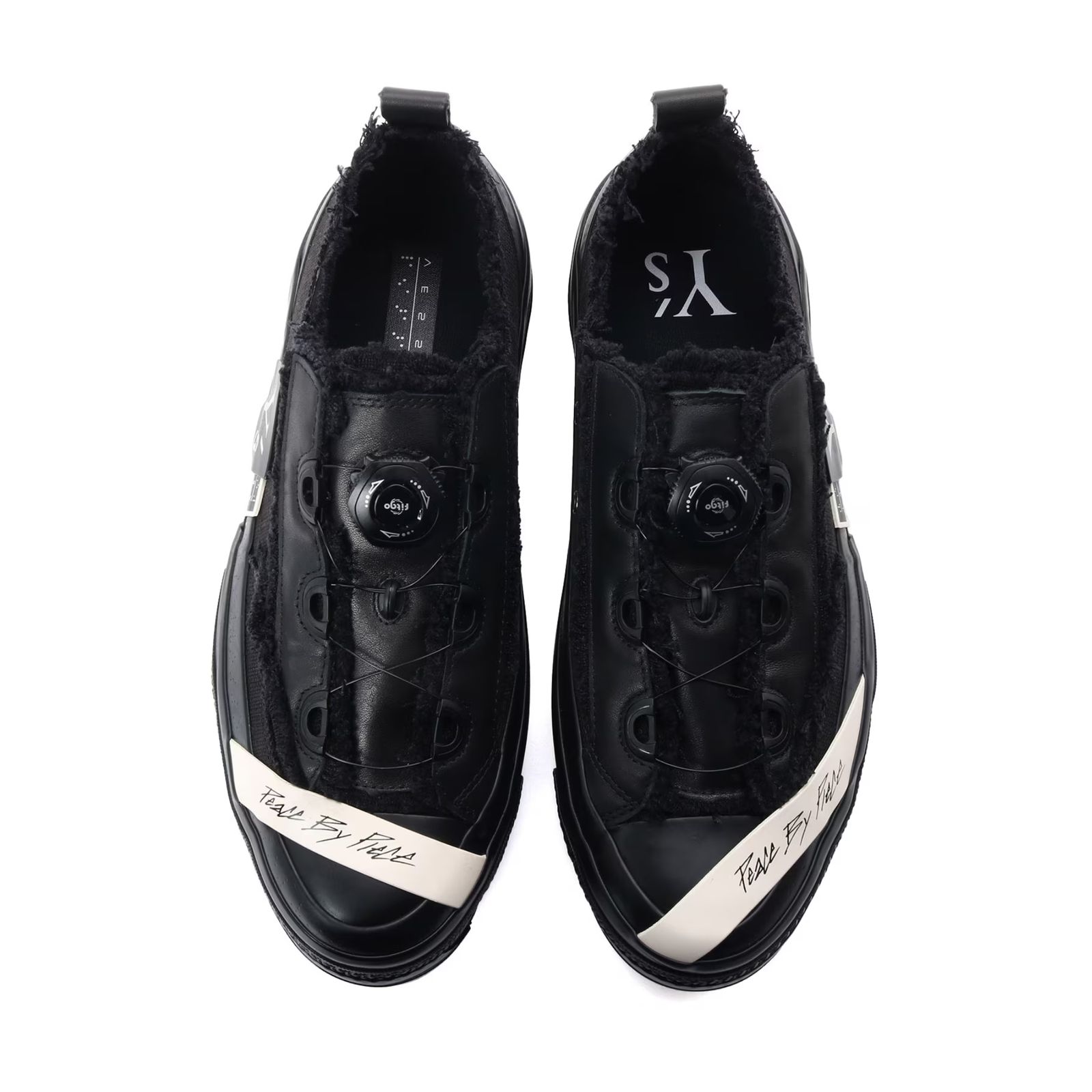 Y’s × xVESSEL PLATFORMM SNEAKER （BLACK） /  スニーカー （ブラック） / YK-E07-885-1-01
