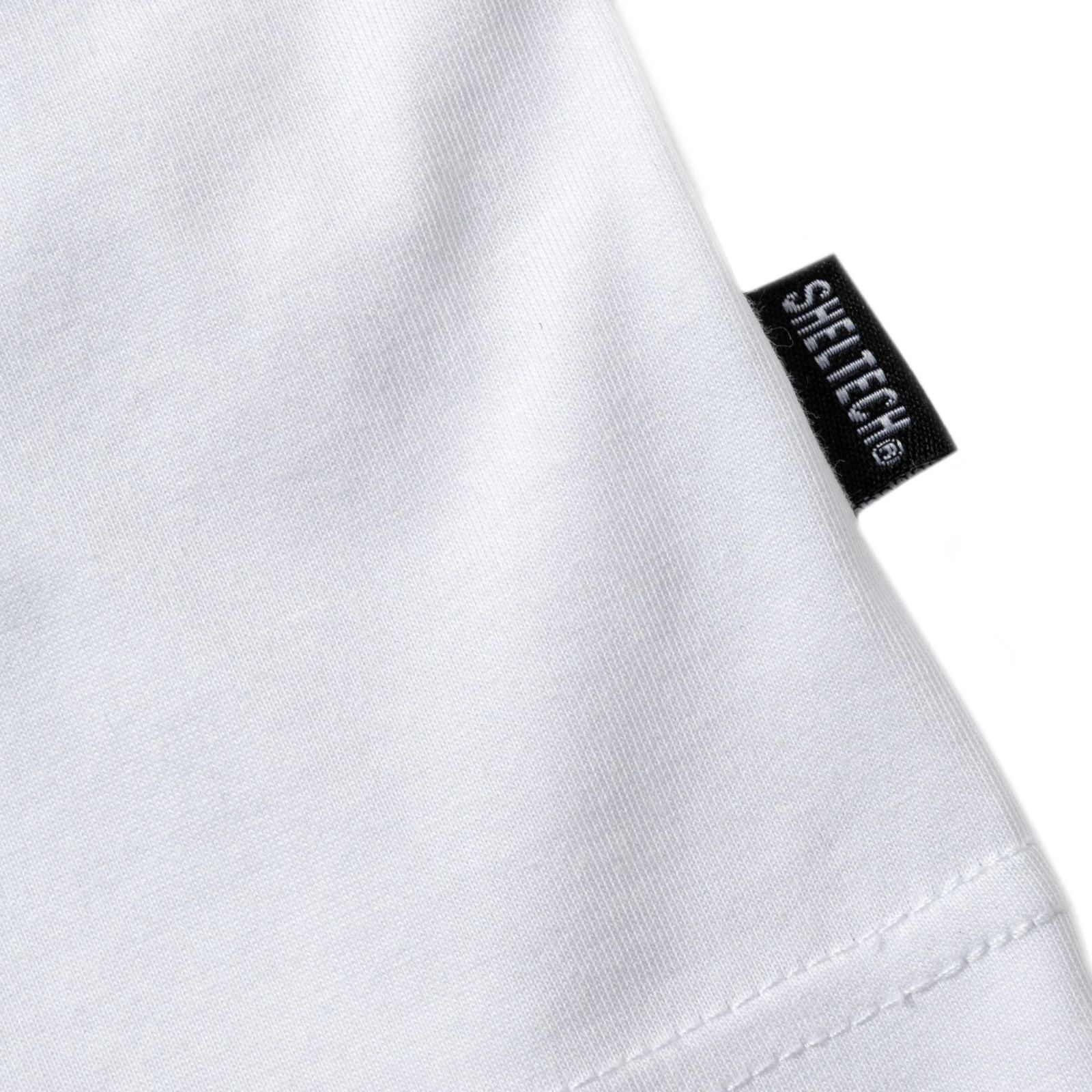 ×SHELTECH®︎ LOGO FOOT BALL TEE ＜A TYPE＞ (BLACK)｜シェルテック キャリー ロゴ フットボールTシャツ｜CL-SHELTECH006