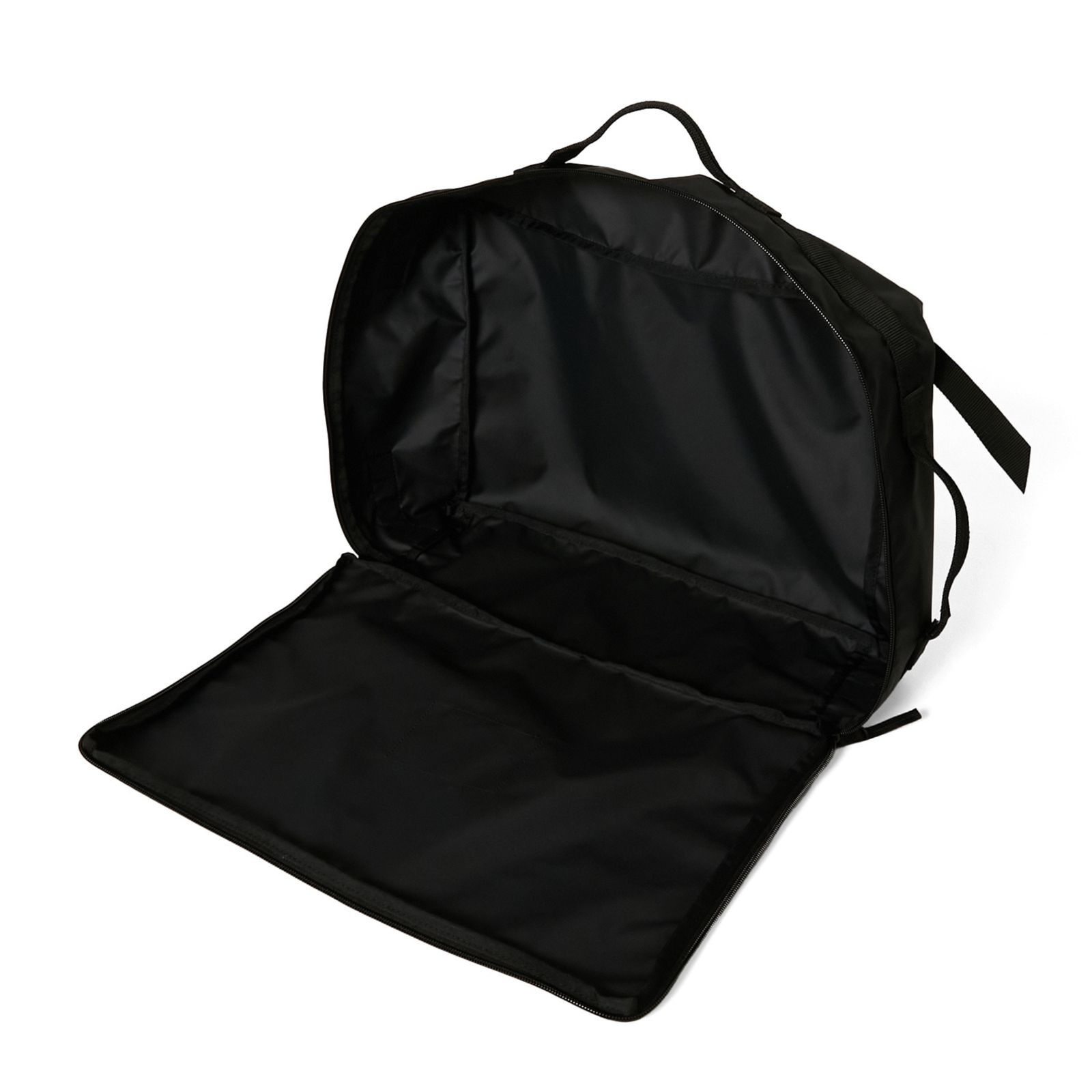 POUCH WITH STRAP （BLACK） / ファスナー ポーチ バッグ （ブラック） / 9251-AC02