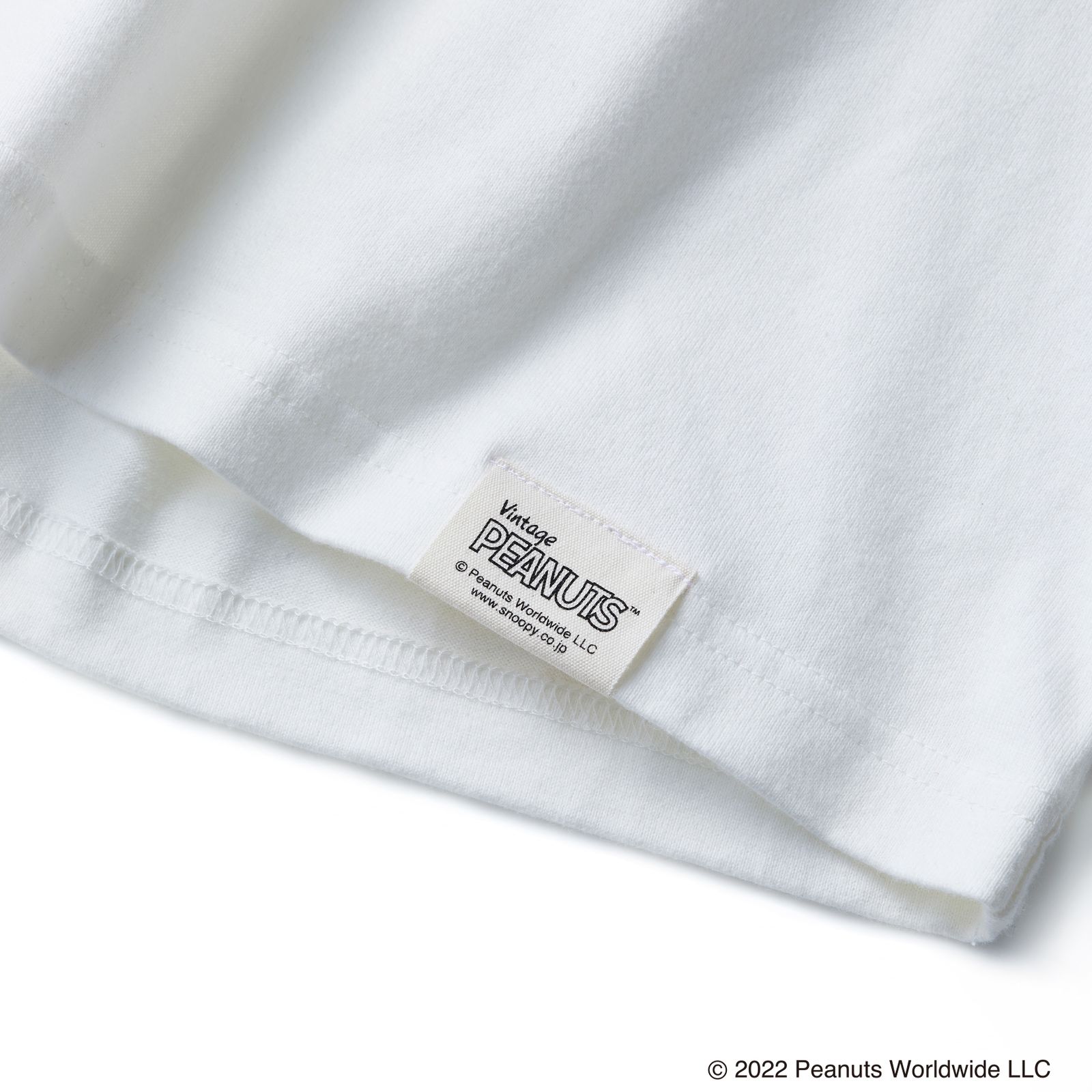 PEANUTS L/S T-SHIRT (WHITE)