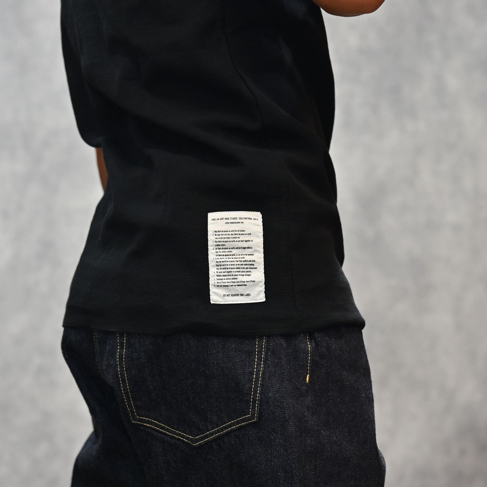 Thermal Crewneck T-SH （BLK） / サーマル Tシャツ （ブラック） / 2508-4003