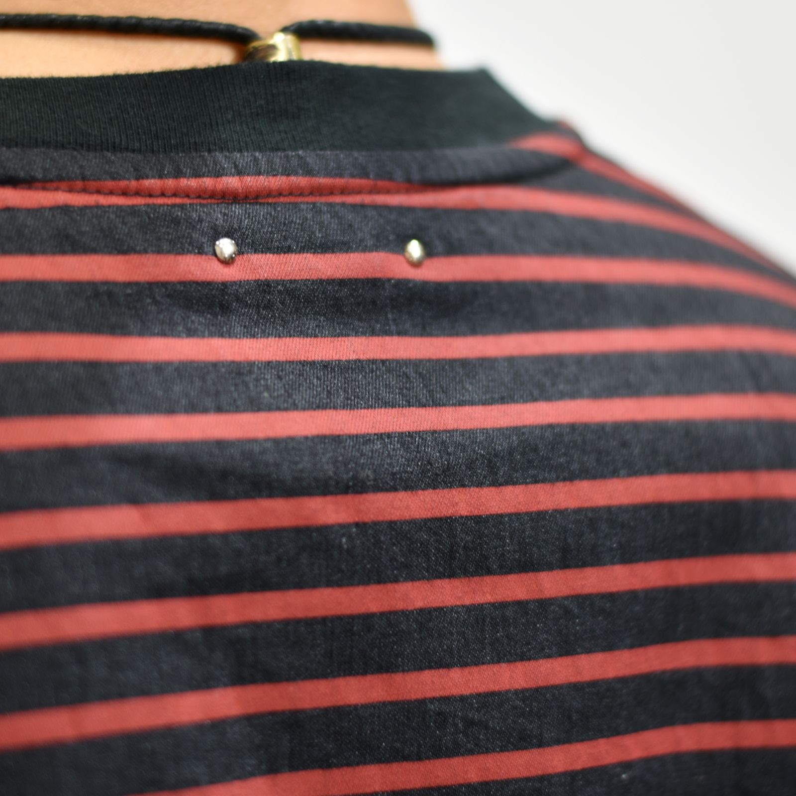 Border L/S Denim T-SH