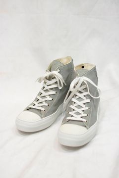 CALF LEATHER HI-CUT SNEAKER
