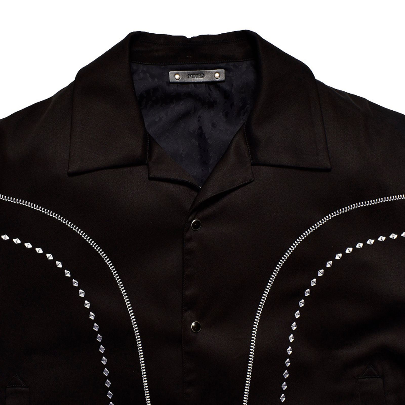 R.Embroidery Western JKT（BLK） / 刺繍 ウエスタン ジャケット （ブラック）