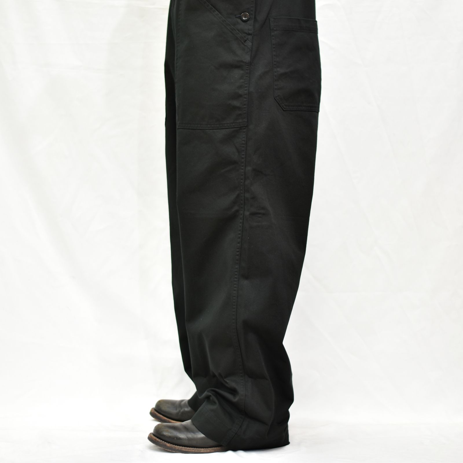 Porter Classic - FRENCH OVERALLS CHINOS （BLK） | chord 