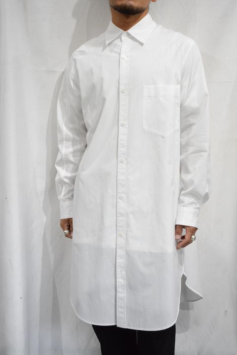 Asymmeter switchin long shirt