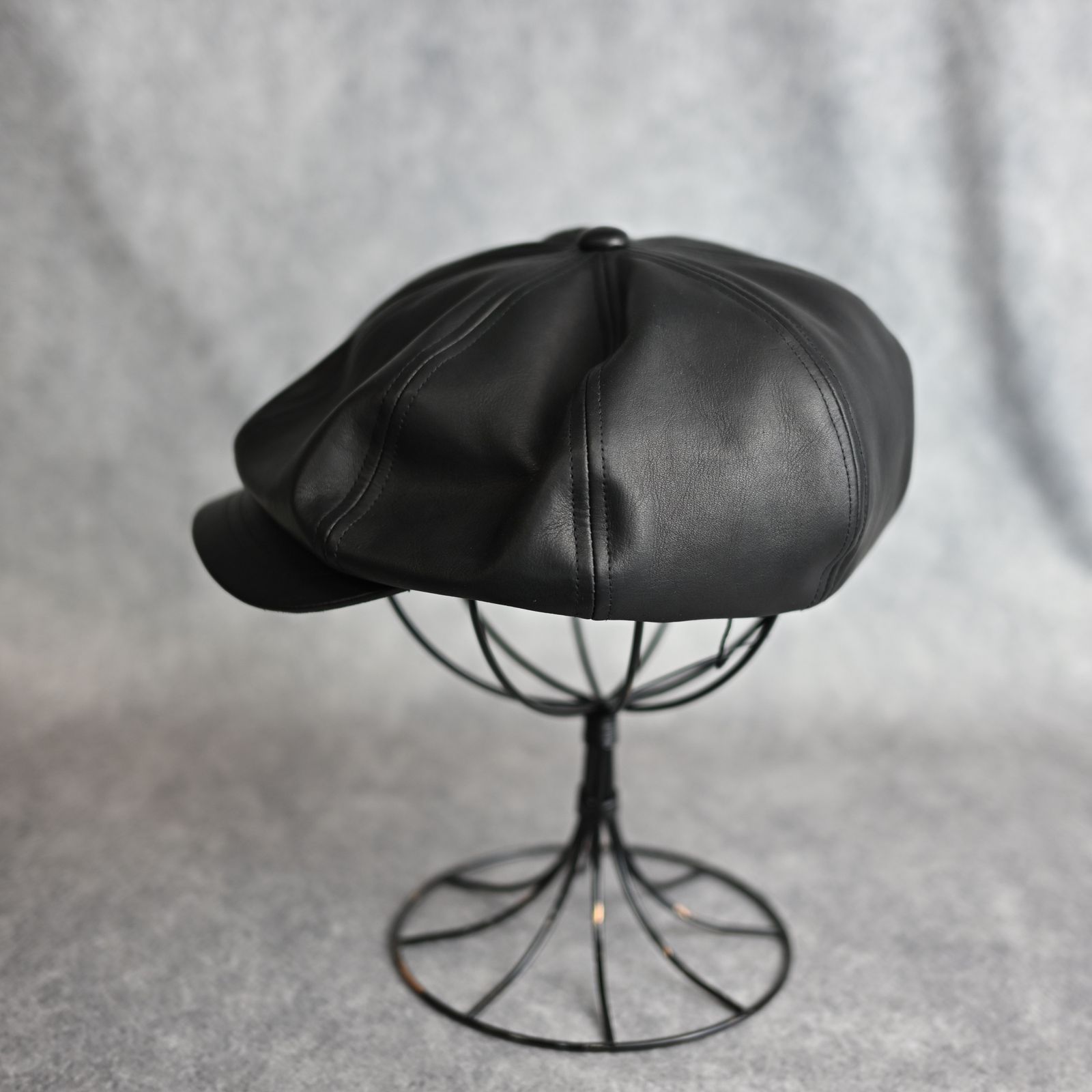 Furniture Leather キャスケット （BLACK / ブラック） 858-01
