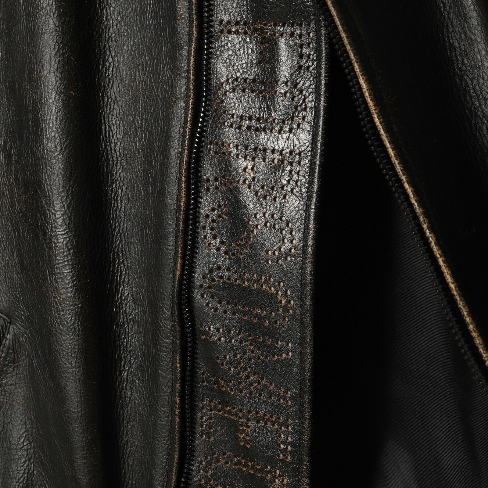 RACING JACKET LEATHER (BLACK) / レーシング レザージャケット （ブラック）