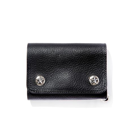 CALEE ウォレット 財布 三折り（CALEE/キャリー】STUDS LEATHER MULTI 