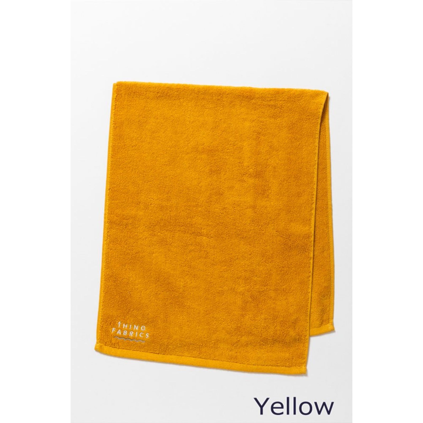 シングファブリックス フェイスタオル (イエロー) | TIP TOP 365 Face Towel (Yellow)