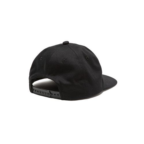 TWILL CALEE LOGO EMBROIDERY CAP (BLACK/WHITE)