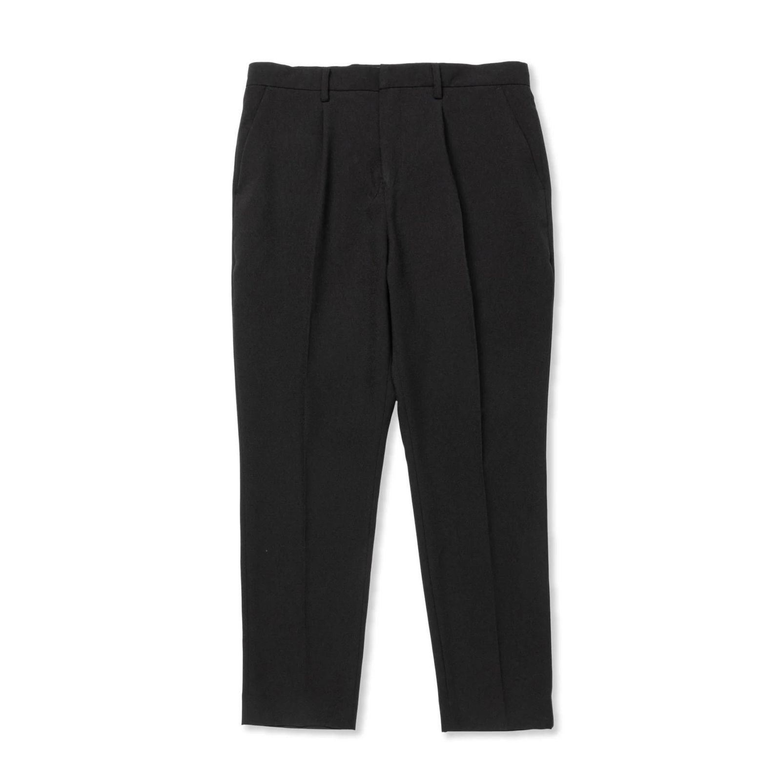 calee スラックス　ブラック　M CALEE - VINTAGE TYPE TROPICAL CLOTH SLACKS (BROWN