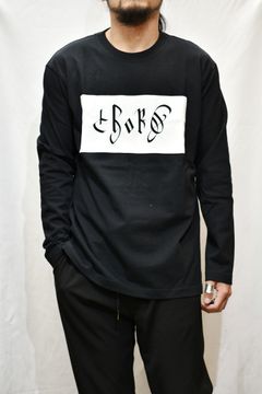 chord ボックスロゴ L/S Tシャツ (BLK)