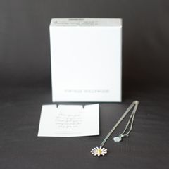 VINTAGE DAISY NECKLACE (SILVER)