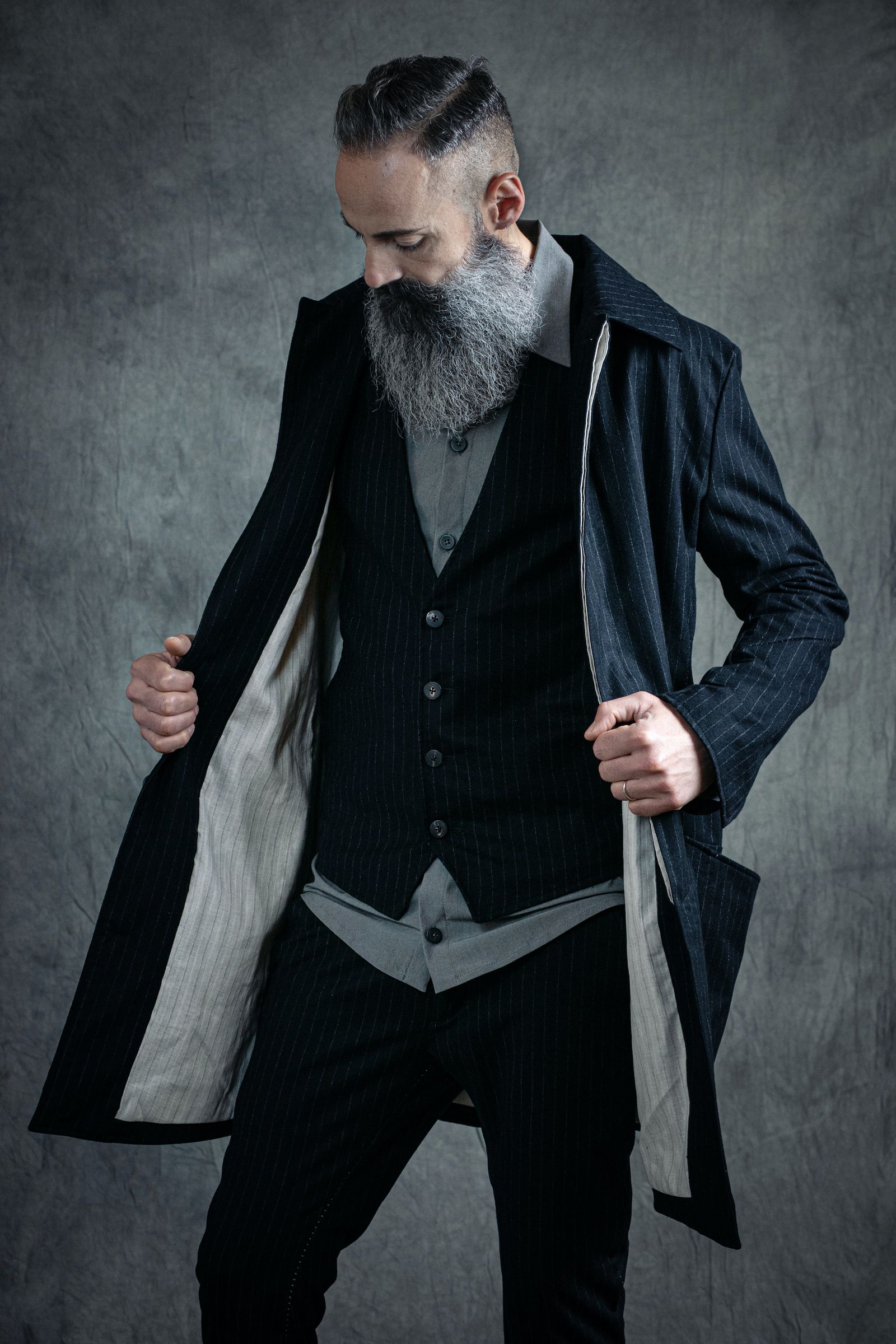 BALMACAAN COAT W/OVER PKT LINED"