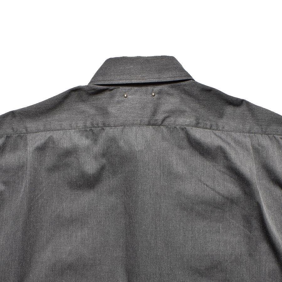 T/C Twill Work SH （GRY） / ポリエステル/コットン ツイル ワークシャツ