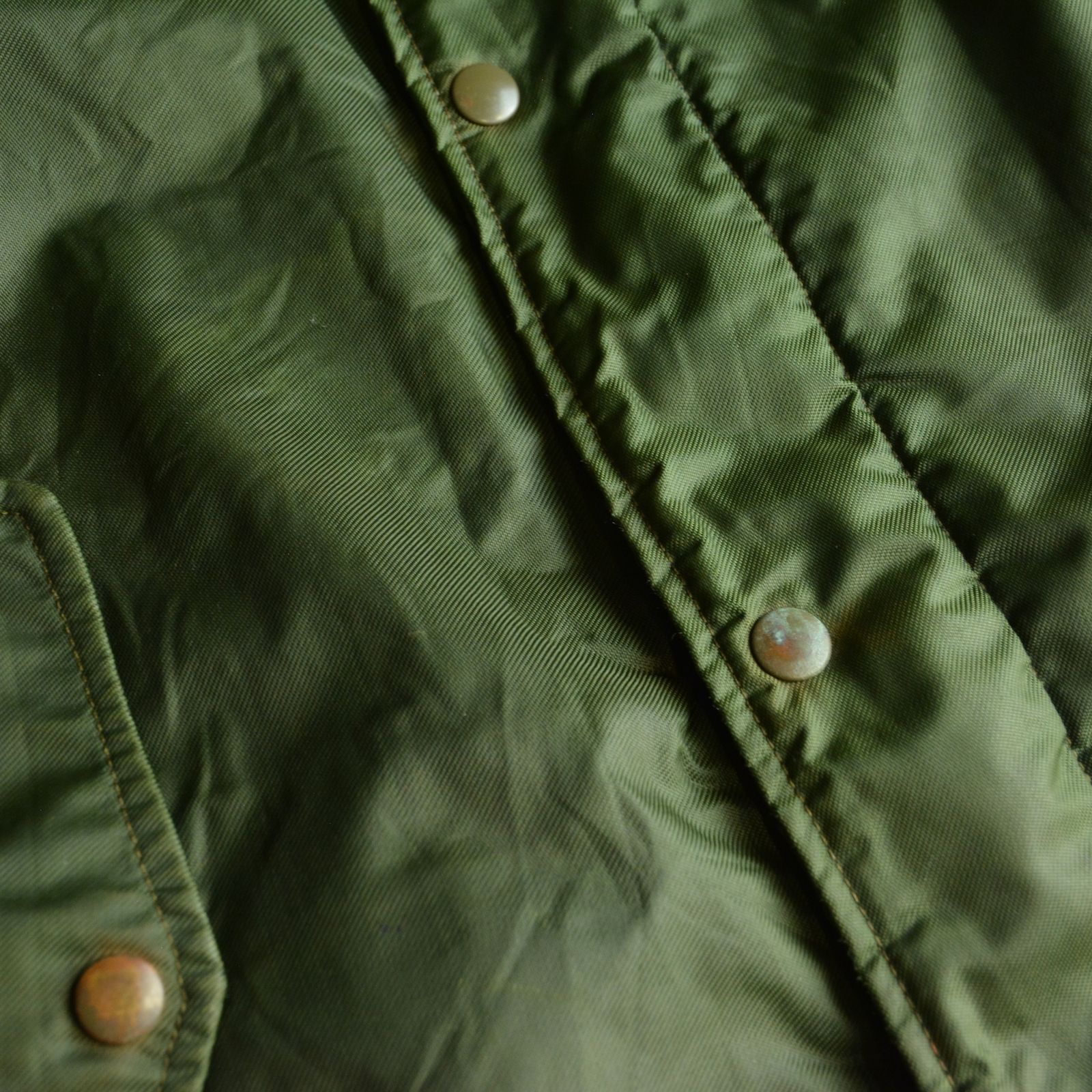US NAVY ECW A-1 冷寒地用 ヴィンテージ 70s US NAVY(米海軍) A-1 ECW ナイロン デッキジャケット、ライナー