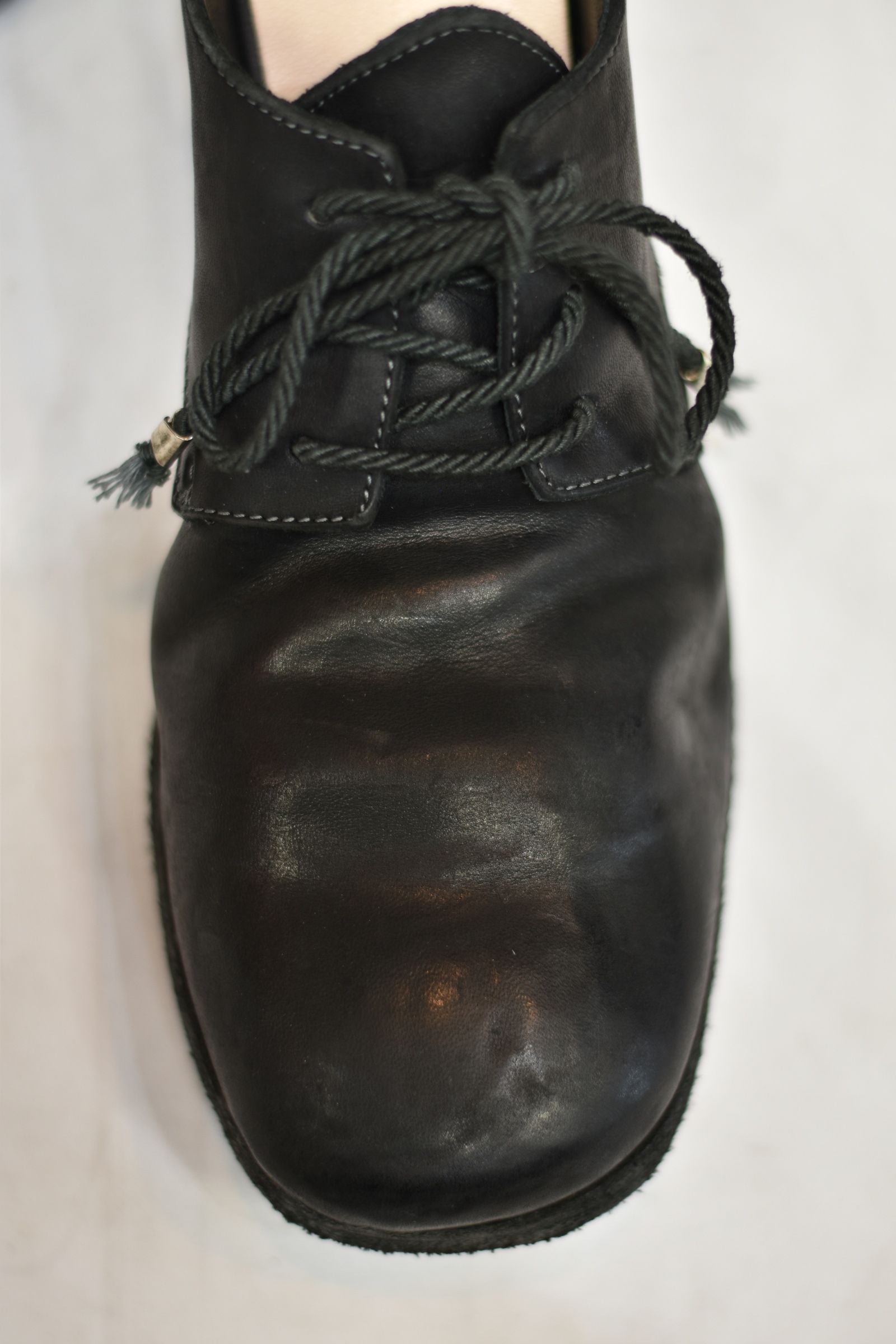 HORSE LEATHER DERBY #2 LINED LEATHER SOLES HAND DYED PIECE DYED