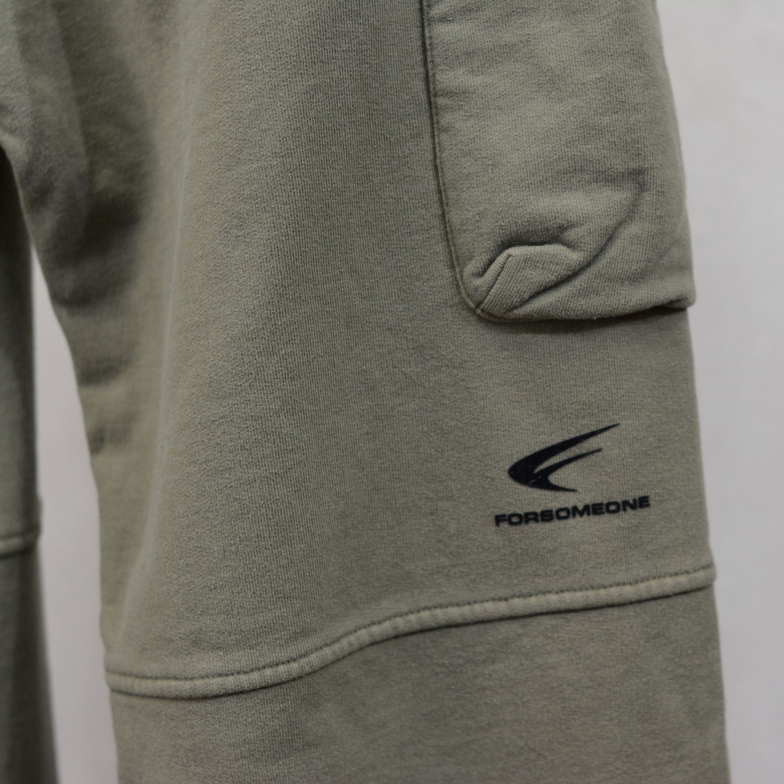 FORSOMEONE - SWEAT CARGO PANTS (OLIVE) スウェット カーゴパンツ 